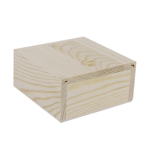 Small Plain Wooden Storage Box