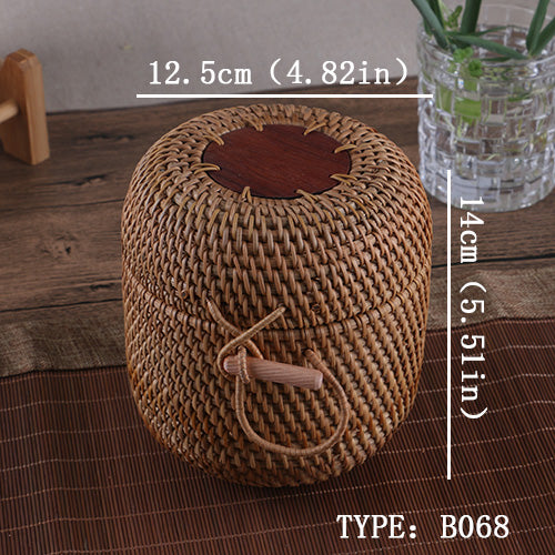 Handmade Woven Wooden Organizer