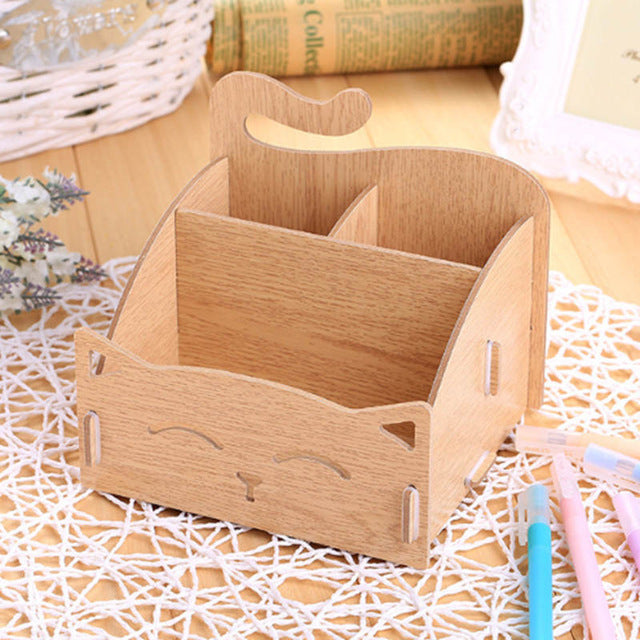 Colorful Wooden Storage Box